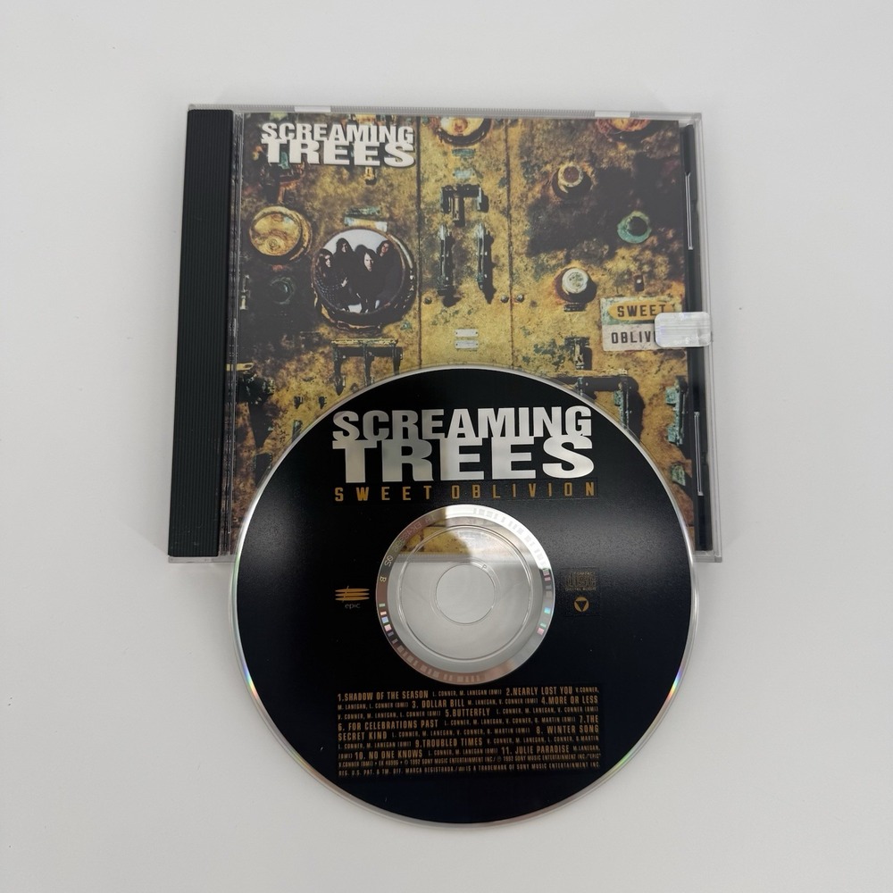 Screaming Trees Sweet Oblivion CD 1992 Epic Mark Lanegan EK 48996 Grunge